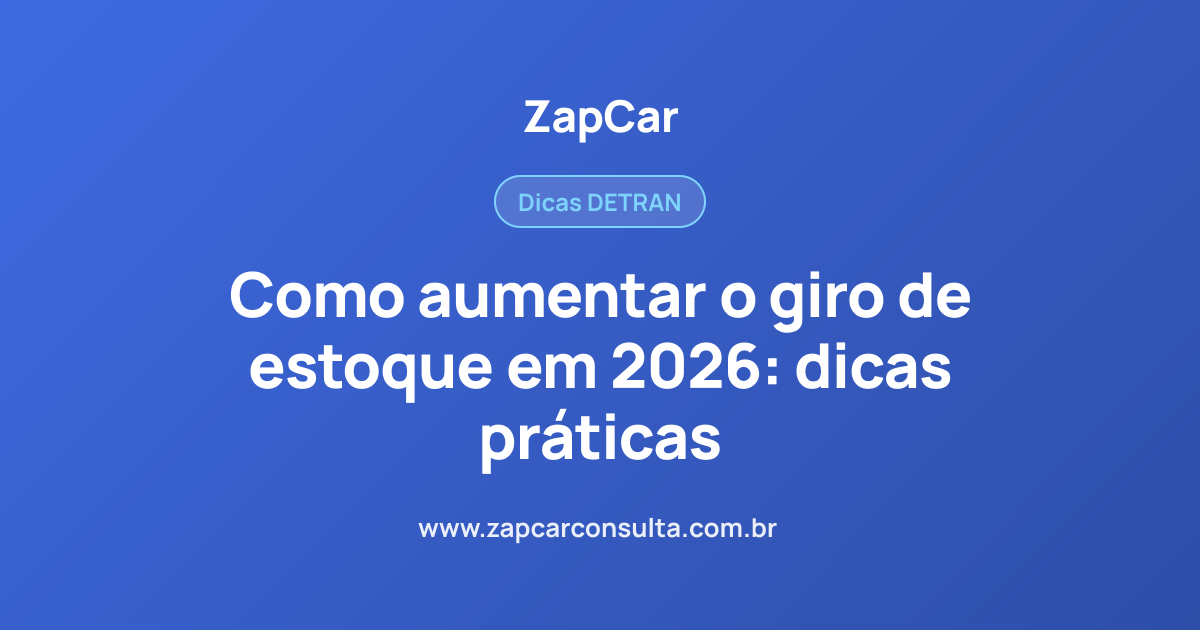 Como aumentar o giro de estoque em 2026: dicas práticas